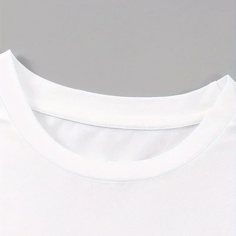 26 Letters Print T-Shirt Alphabet with Pink Flower Harajuku White Graphic Tee Casual Short Sleeve Lady Y2k Tops Women's Clothing - Image 4
