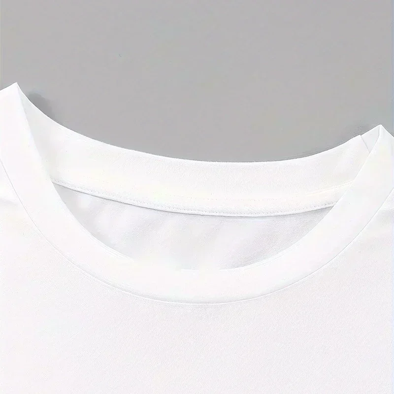 Vintage Fleetwood Print T-shirt Casual Crew Neck Short Sleeve Summer Women Clothing Fashion Sleeves T-Shirts White Student Tee - Image 4